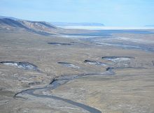 Widespread permafrost degradation seen in high Arctic terrain