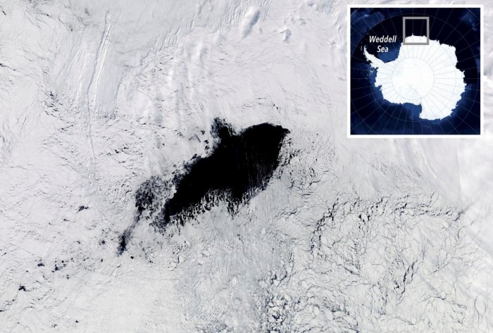 Why Did A Giant Hole Appear In The Sea Ice Off Antarctica?