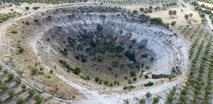 Giant crater Turkey