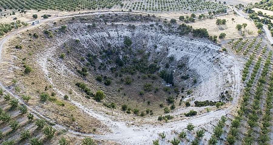 Experts Make Attempts To Solve Mystery Of Giant Crater