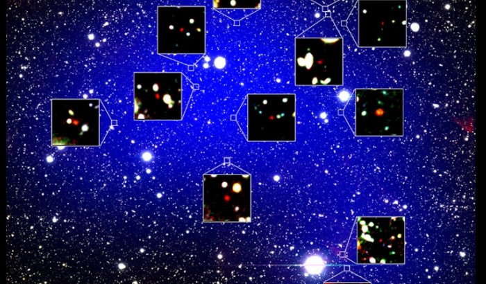 he most distant protocluster discovered by the Subaru Telescope.