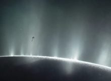 Enceladus. Image credit: NASA