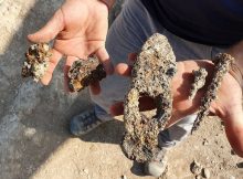 1,400-Year-Old Iron Hammer And Nails Among Findings At Sanhedrin, Western Galilee’s Usha