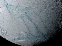 Enceladus. Credits: NASA/Cassini