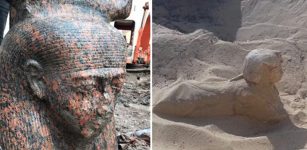 Rare Statue With A Ka Symbol And A Dwarf Sphinx Discovered In Egypt