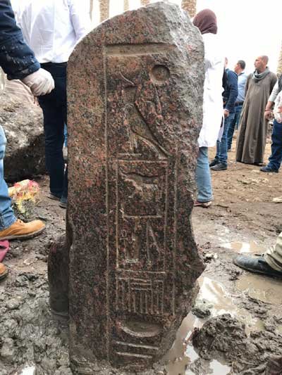 Rare Statue With A Ka Symbol And A Dwarf Sphinx Discovered In Egypt