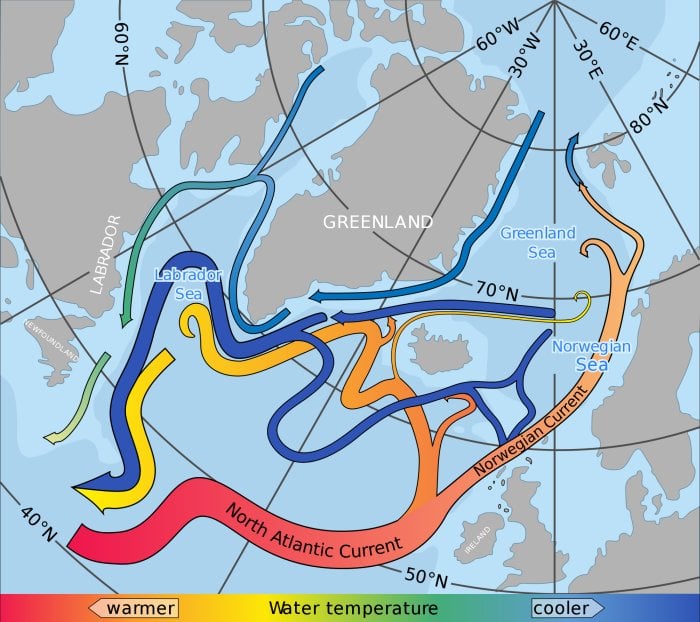 North Atlantic Current May Cease And Change Weather In Europe In Next Century 