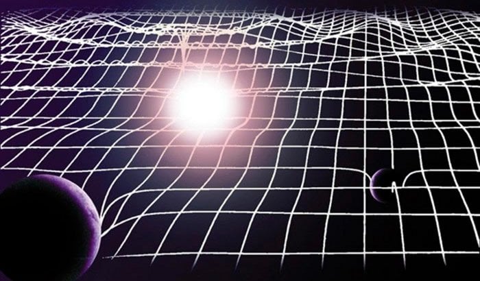 Gravitational waves are like ripples the fabric of space–time.