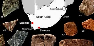 Blombos Cave engravings