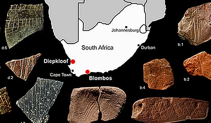 Blombos Cave engravings