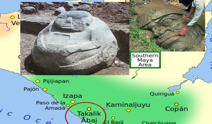 Mysterious Abaj Takalik Of Guatemala And Intriguing Relationship Between Olmec and Maya