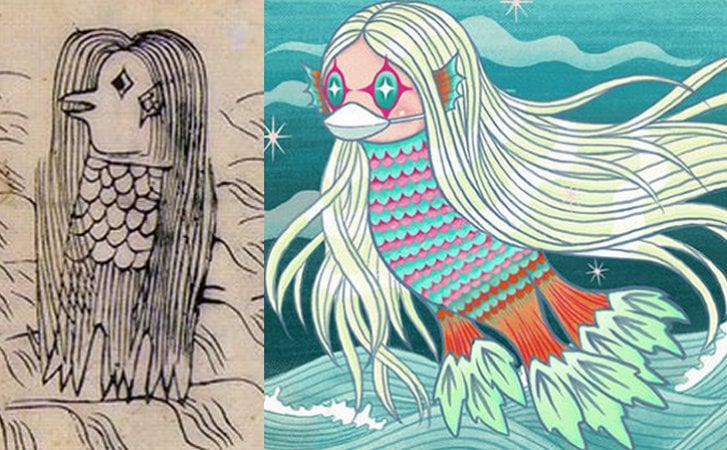 Yokai Amabie - Protective Ancient Spirit That Can Ward Off Epidemics