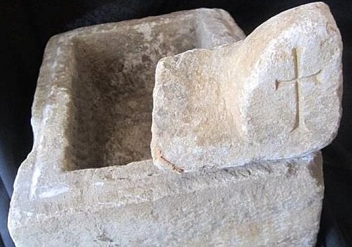 'Holystone' - Stone Chest With Jesus Christ's Cross Found At Balatlar Church In Turkey’s Sinop