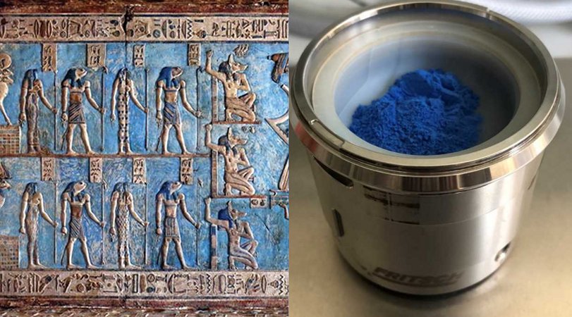 Ancient Egyptian Blue Used To Create New Nanomaterial 100,000 Times Thinner Than A Human Hair