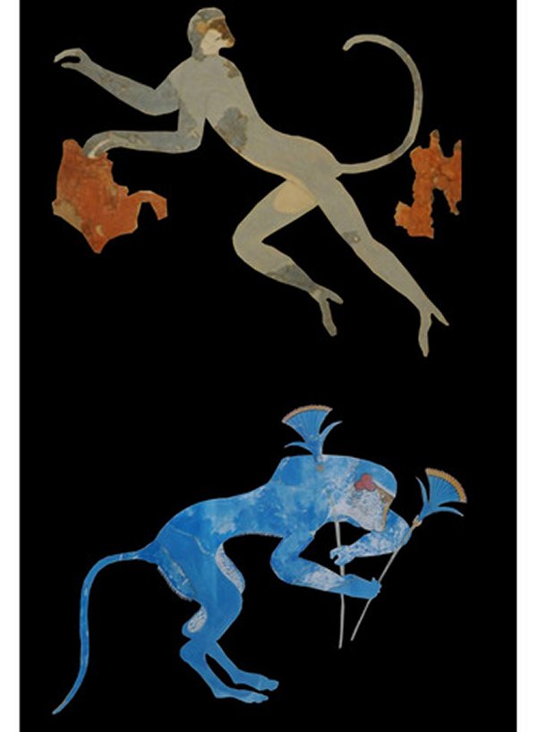 Mystery Of The Minoan Blue Monkeys Depicted In Frescoes