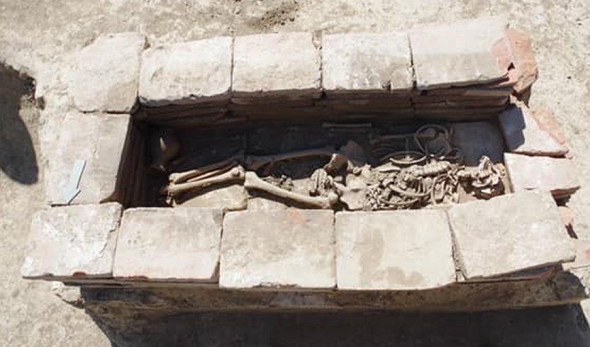 Rare Discovery: Remains Of An Avar Warrior And A Belt Unearthed In Vinkovci, Croatia