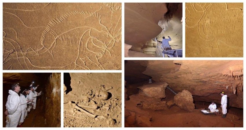 French Grotte de Cussac Cave Sheds Secrets On Life And Death 25,000 And 30,000 Years Ago