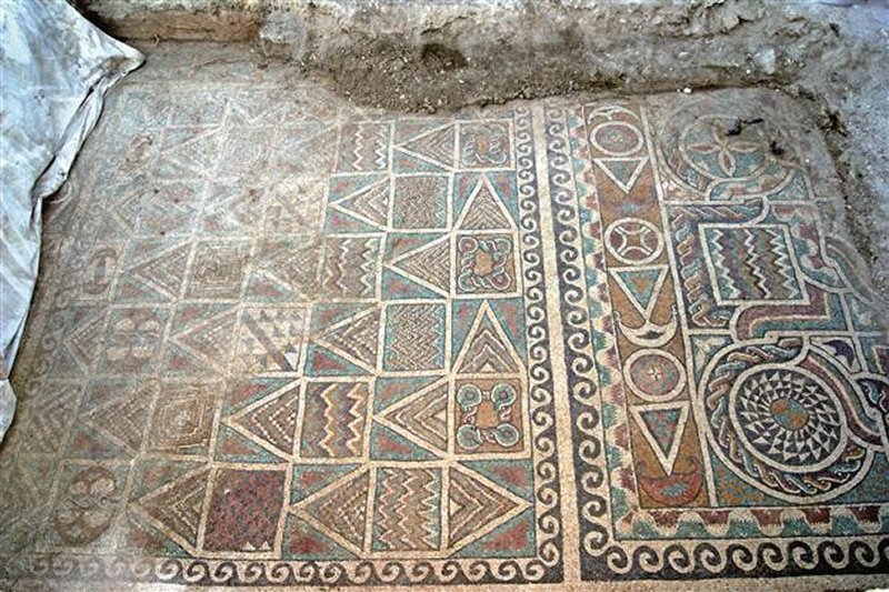 A 1,800-Year-Old Amasya Mosaic Goes On Display For The First Time After Seven Years