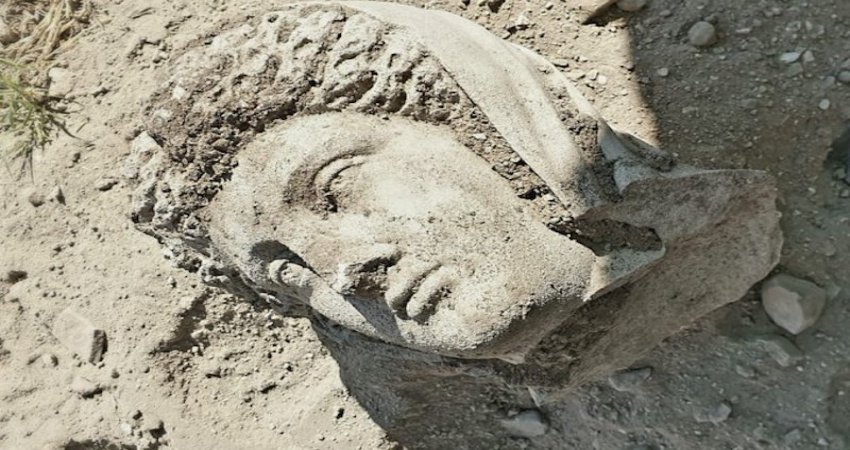 3rd-Century Statue Discovered In Ancient City Of Perge, Antalya, Turkey