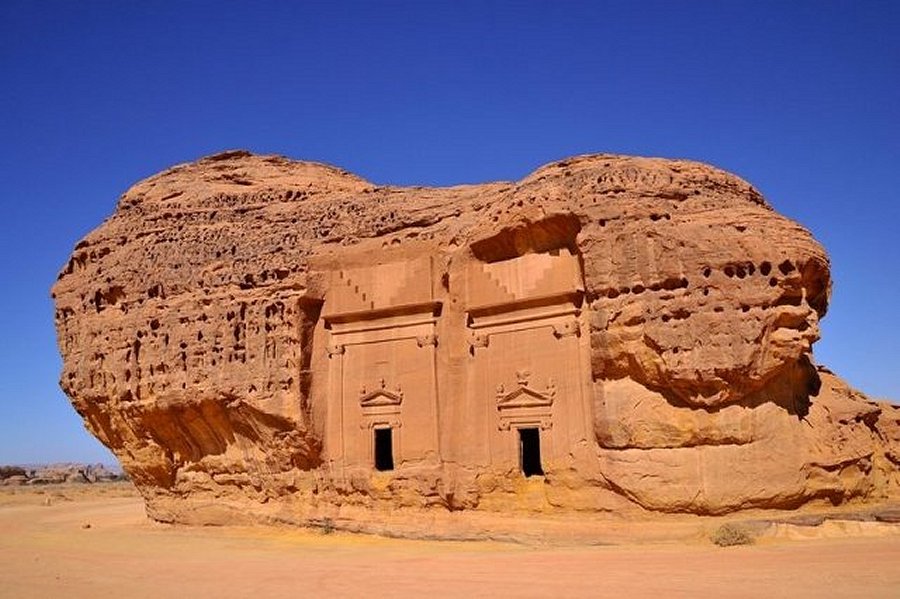 Madain Saleh is the first World Heritage site.