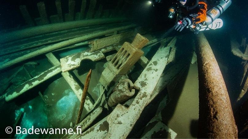 Rare 17th Century Wreck Of Dutch Fluit Ship Found In The Baltic Sea By Finnish Divers