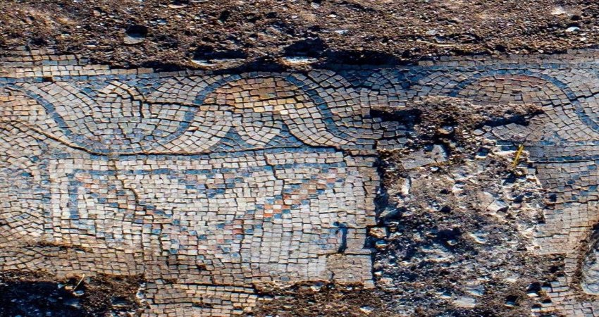 Beautiful Mosaics In 1,300-Year-Old Church Discovered In The Lower Galilee