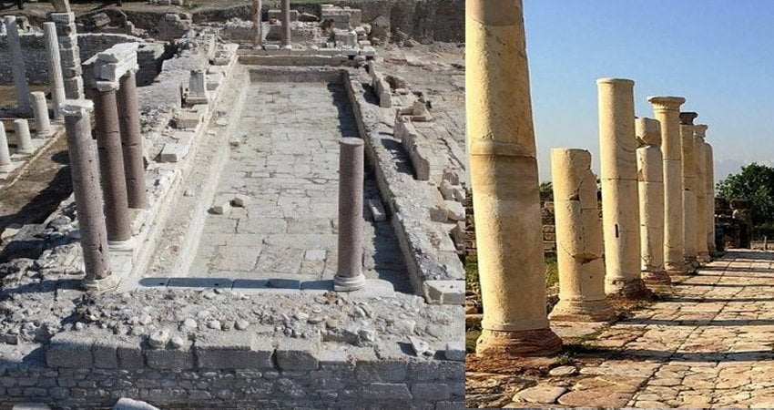 Massive 2nd-Century Fountain In Turkey's Ancient City Of Tripolis Will Be Soon Restored