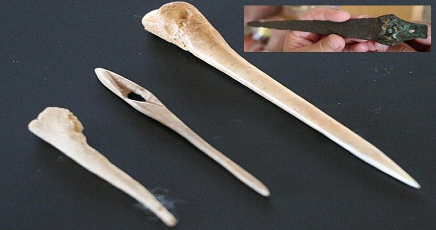 8,600-year-old bone needles