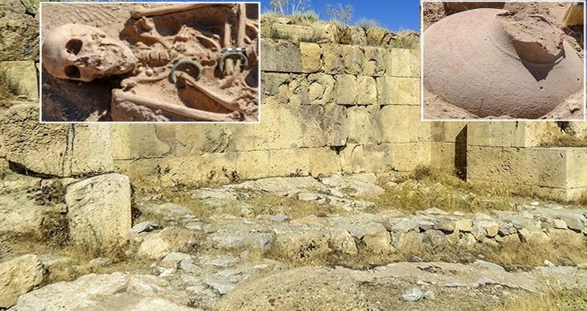 Urartian Noble Woman Buried With Jewelry Found In 2,750-Year-Old Necropolis Of Çavuştepe Castle