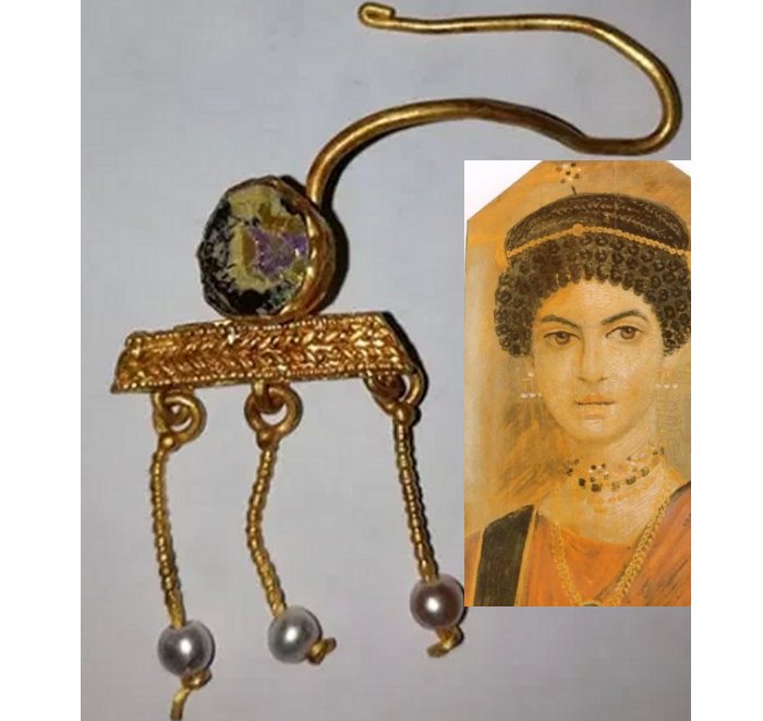 Gold Earring Found In Ruins Of Ancient Roman Colony Deultum In Bulgaria