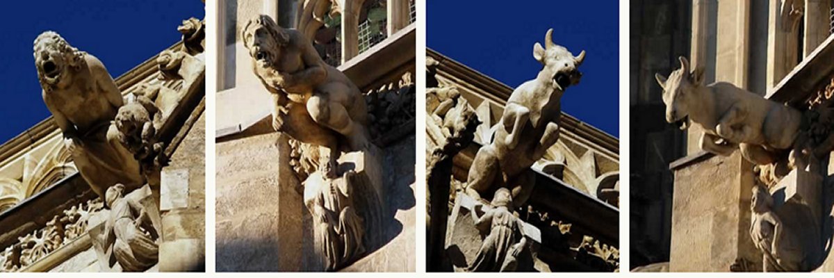 Gargoyles - St. Stephen's Cathedral, Vienna, Austria