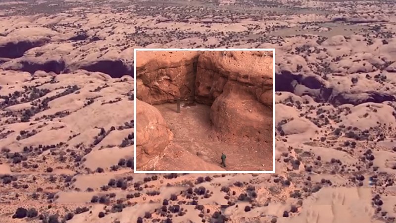 Mysterious Out-Of-This-World-Like Monolith Discovered In Remote Part Of Utah