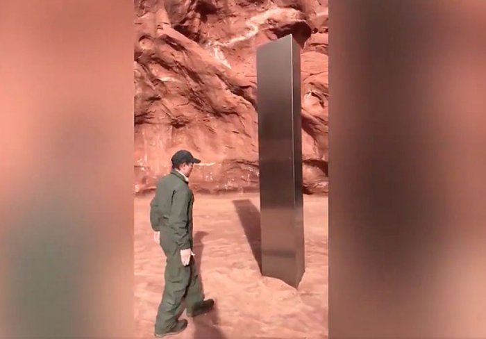 Mysterious Out-Of-This-World-Like Monolith Discovered In Remote Part Of Utah