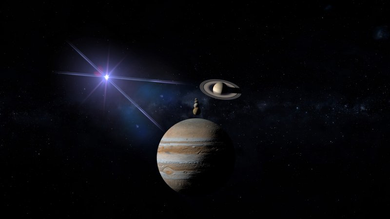 Christmas Star Last Seen 800 Years Ago Appears In The Night Sky Today When Jupiter And Saturn Merge