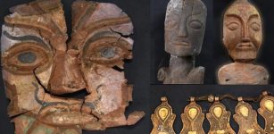 Golden And Silver Facial Ornaments, Wooden Figurines Among The Finds In Tomb Of Tibetan Plateau