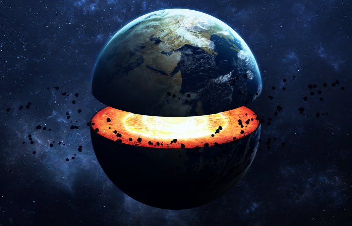 Mysterious Structure Discovered In Earth's Inner Core Can Re-Write Science Textbooks