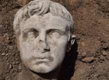 Marble Head Of Roman Emperor Augustus Unearthed In Isernia, Italy