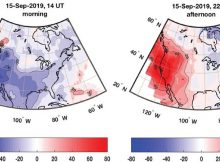 How A Sudden Stratospheric Warming Affected The Northern Hemisphere