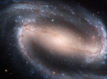 Not only quantum systems, but also large objects such as the spiral galaxy NGC 1300 can adopt a meta-stable state that leads to surprising effects. Credit: Hubble Heritage Team, ESA, NASA