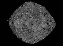 This mosaic of Bennu was created using observations made by NASA’s OSIRIS-REx spacecraft that was in close proximity to the asteroid for over two years. Credit: NASA / Goddard / University of Arizona