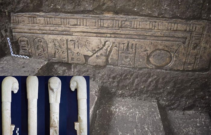 Ancient Tools Used In Religious Rituals In Honor Of Goddess Hathor Discovered In Egypt