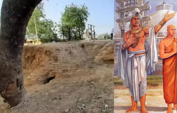 Discovered 2000-Year-Old Mauryan Structure May Lead To The Lost Ashoka Pillar Site