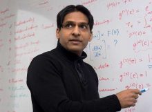 A team of scientists led by Associate Professor Mishkat Bhattacharya proposed a new method for detecting superfluid motion in an article published in Physical Review Letters. Credit: Rochester Institute of Technology