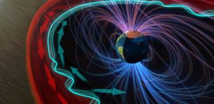 When The Solar Wind Hits Earth's Magnetosphere, A Surprising Stillness Ensues