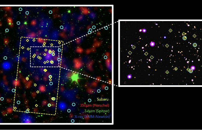 Astronomers Discover A Massive Galaxy 'Shipyard' In The Distant Universe