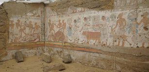 Tomb Of Pharaoh Ramesses II Treasurer Ptah-M-Wia Discovered In Saqqara