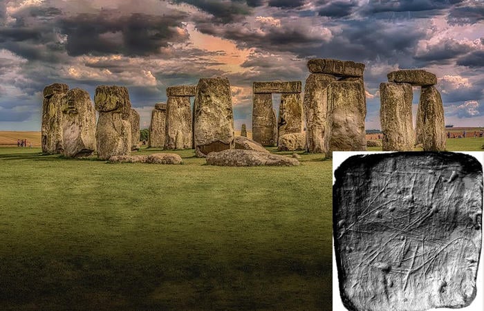 New Light On Prehistoric Chalk Plaques From Stonehenge Using Innovative Technology