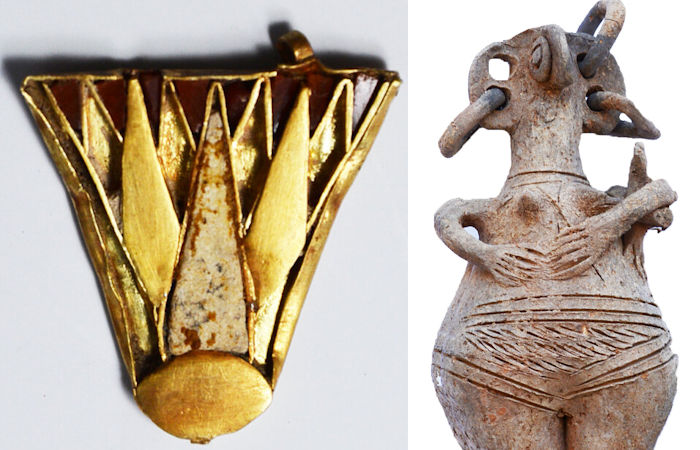 Stunning Gold Jewelry And Artifacts From The Time Of Nefertiti Found In Bronze Age Tombs In Cyprus