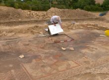 Rare Roman Mosaic Depicting The Adventures Of Greek Hero Achilles Discovered In Rutland, UK