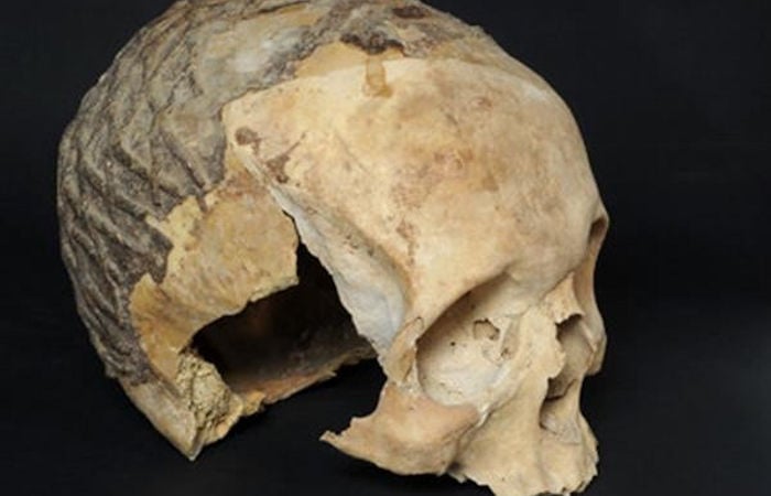 What Was Asphalt Doing On A 9,000-Year-Old Skull Discovred In The Judean Desert